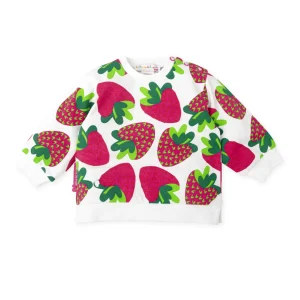 CT1485 SUDADERA FRESAS FUCSIAS