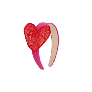 CT1015 DIADEMA FUCSIA CORAZON