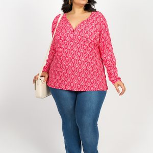 Blusa con Estampado Juvenil.