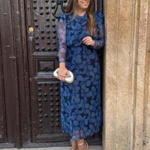 Vestido Tul Estampado | Munich