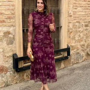 Vestido Tul estampado | Zafiro