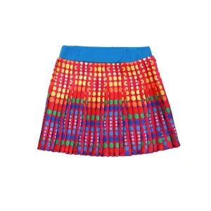 CT1055 FALDA TOPOS MULTICOLOR