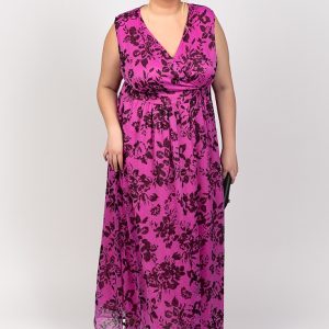 Vestido sin mangas cruzado