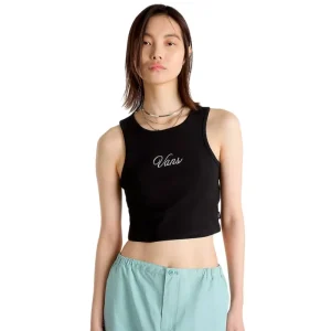 CT2327 Camiseta De Tirantes Casual_Mujer_VANS Small Staple Fitted Crop Tank