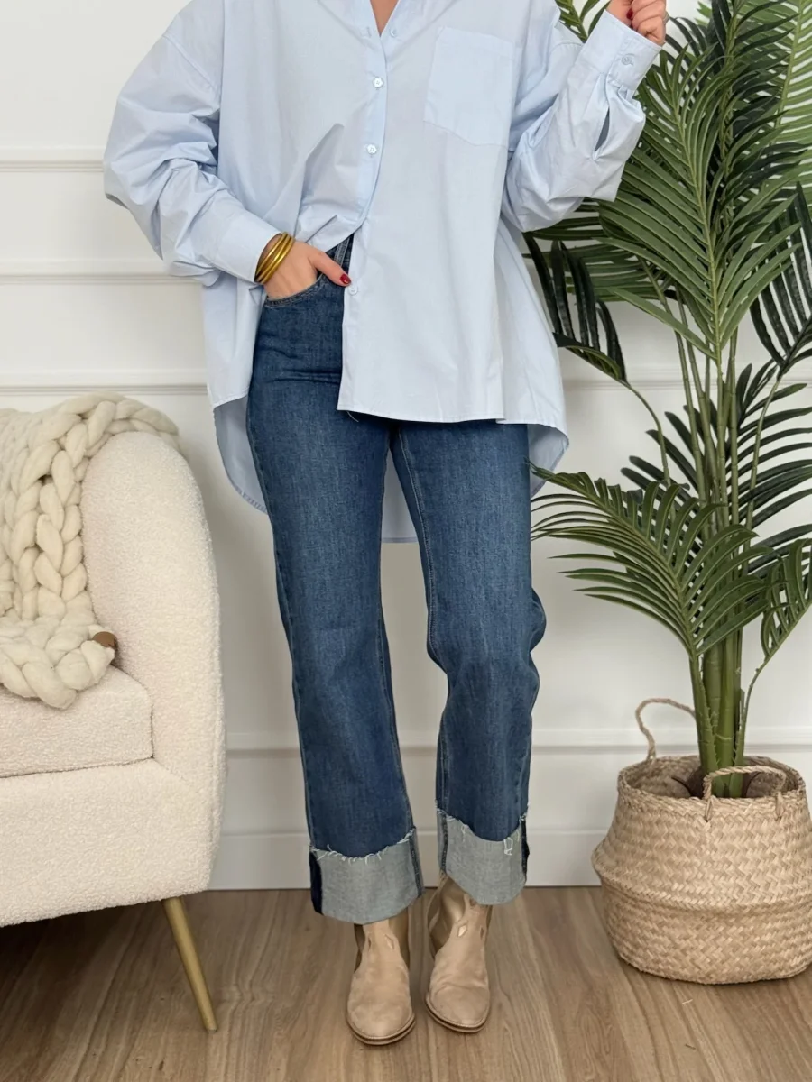 Jeans bajo vuelta | Lisa - Imagen 3