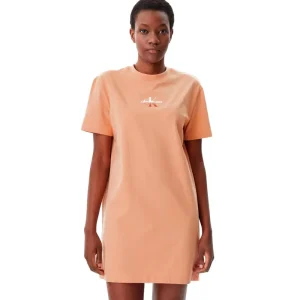 CT5981 Vestido Casual_Mujer_CALVIN KLEIN Gradient Monologo Tee Dress