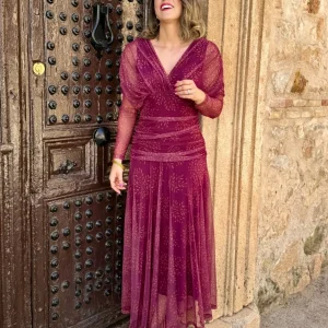 Vestido tul estampado | Cloe