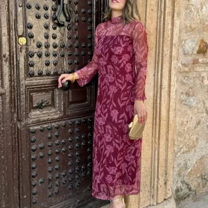 Vestido Tul estampado | Lyra