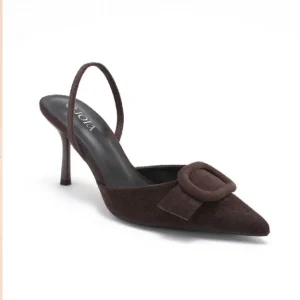 Zapato lazo Chocolate